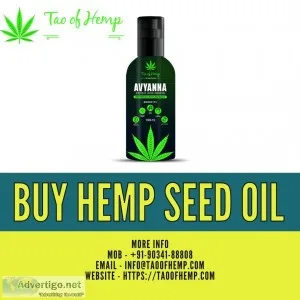 Buy hemp seed oil | tao of hemp