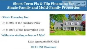 Looking for Funding For Your Next Fix and Flip Project