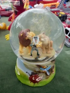 Vintage Lion King snow globe
