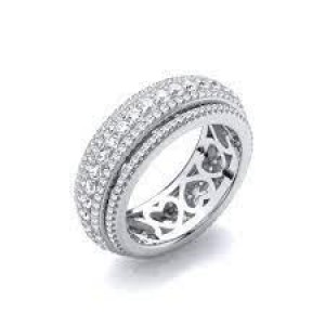 Come And Feast Your Eyes On Our Stunning Silver Eternity Rings