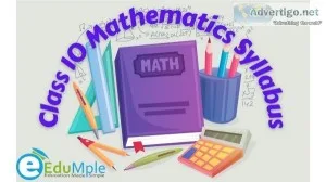 Class 10 Mathematics syllabus