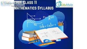 CBSE Class 11 Mathematics syllabus