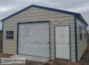 20x26x9 metal Garage - rent to own or buy outright