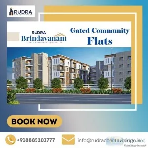 Gated community flats in Kompally Hyderabad