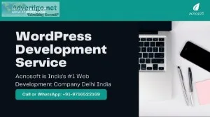 Wordpress Development Service in Delhi India