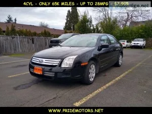 2008 FORD FUSION S  4CYL  ONLY 65K MILES