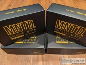 For Sale MNTD GOLDSPOT HELUIM MINER