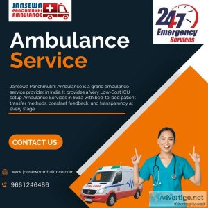 Hi-Tech Ambulance Service in Bhagalpur by Jansewa Panchmukhi