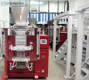 Vertical five-way automatic multi-line stick packaging machines