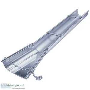 16  Aluminum Concrete Chute with Flare
