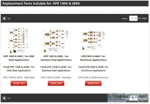 Buy Consumables and Parts Suitable for Hypertherm hpr260 and hpr