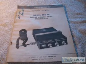 REALISTIC &ndash MODEL TRC-18 (21-120) MOBILE CITIZENS BAND TRAN