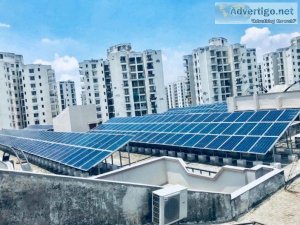 Solar rooftop plant in Ghaziabad  Solar rooftop power plant in V