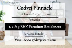 Godrej Pinnacle Kolshet Road Thane - There Is a Downside to Livi