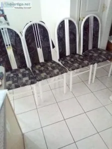 Dinette Chairs Set of 4 Only 49 Cash Calls and Pick Up Local Onl