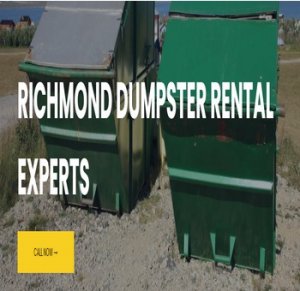 Richmond dumpster rental experts