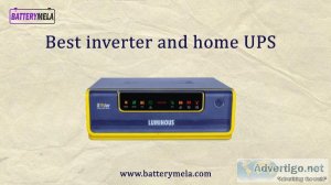 Get home ups and inverter at best prices in pune -batterymela.co