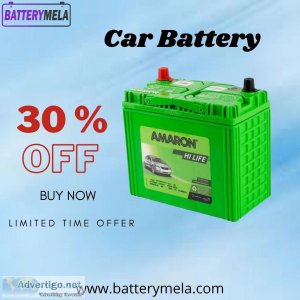 Get an exciting offer upto 30% on car battery in Pimpri-Chinchwa