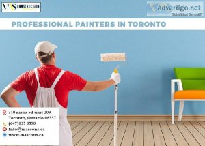 MAS Construction - Professional Painters In Toronto