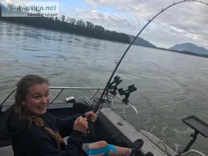 Salmon fishing Vancouver from Kilby Lodge