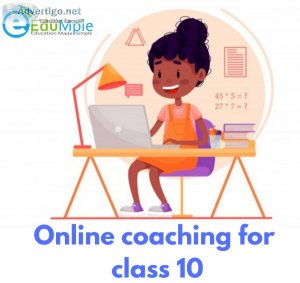 Online coaching for class 10