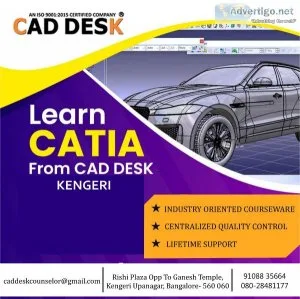 CAD DESKKengeriBangalore &ndash Offers training on CatiaV5