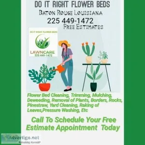 Flower Bed Cleaning