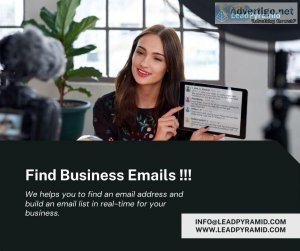 Best B2b Email address finder Online-LeadPyramid