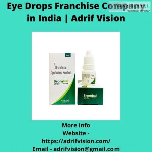 Eye drops franchise company in india