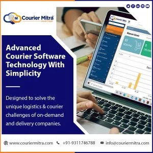 Advanced courier software technology: courier mitra