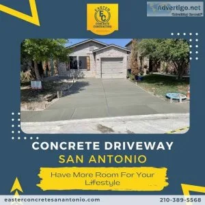 Concrete Driveway San Antonio