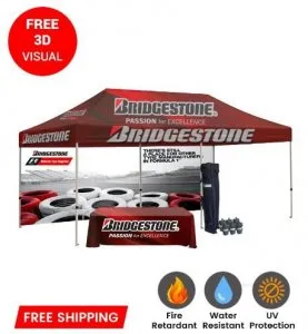 Shop Now Custom 10x20 Canopy Tent for Outdoor Advertising