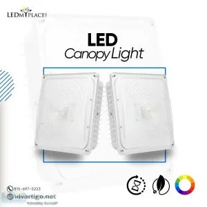 Order Now LED Canopy Lights For Gas Station Lights