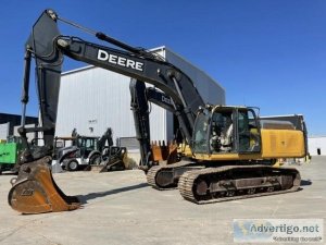 2015 JOHN DEERE 350GLC HYDRAULIC EXCAVATOR 179901221