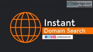 Find your essential domain name with instant domain search