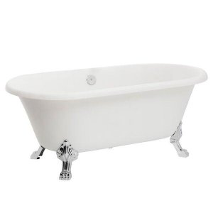 JOHNSON SUISSE COLONIAL FREESTANDING BATH ACRYLIC FREESTANDING 1