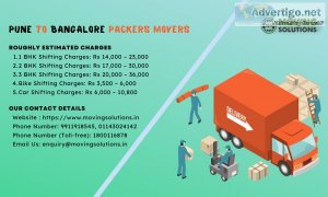Packers and movers pune to bangalore service providers ? moving 
