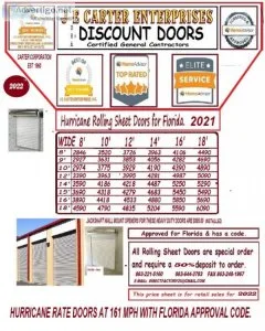 HURRICANE DOORS