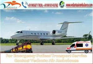 Best Air Ambulance in Nagpur Vedanta Air Ambulance in Nagpur wit