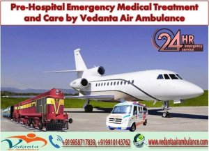 Best Air Ambulance in Raipur  Vedanta Air Ambulance in Raipur wi