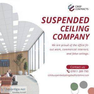 Suspended Ceiling Companies Bedfordshire