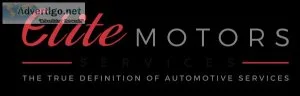 Elite motors services - the elite cars aftersales service