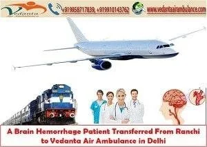 Best Air Ambulance in Raigarh  Vedanta Air Ambulance in Raigarh 