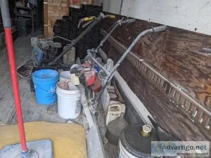 Vibra Strike II W 14 FT SCREED BOARD CONCRETE