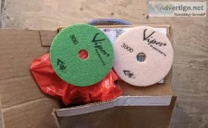 &bullViper MaxCrete Concrete Polishing Pads