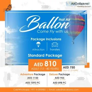 Experience the hot air ballon: come fly with us