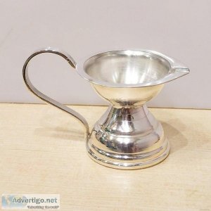 Buy Silver Diya Online at Best Price  Silver Store