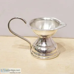 Buy Silver Diya Online at Best Price  Silver Store