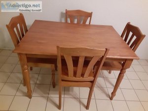 Dining room  table and chairs