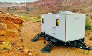 Luxury Mobile Portable restrooms rentals Visalia